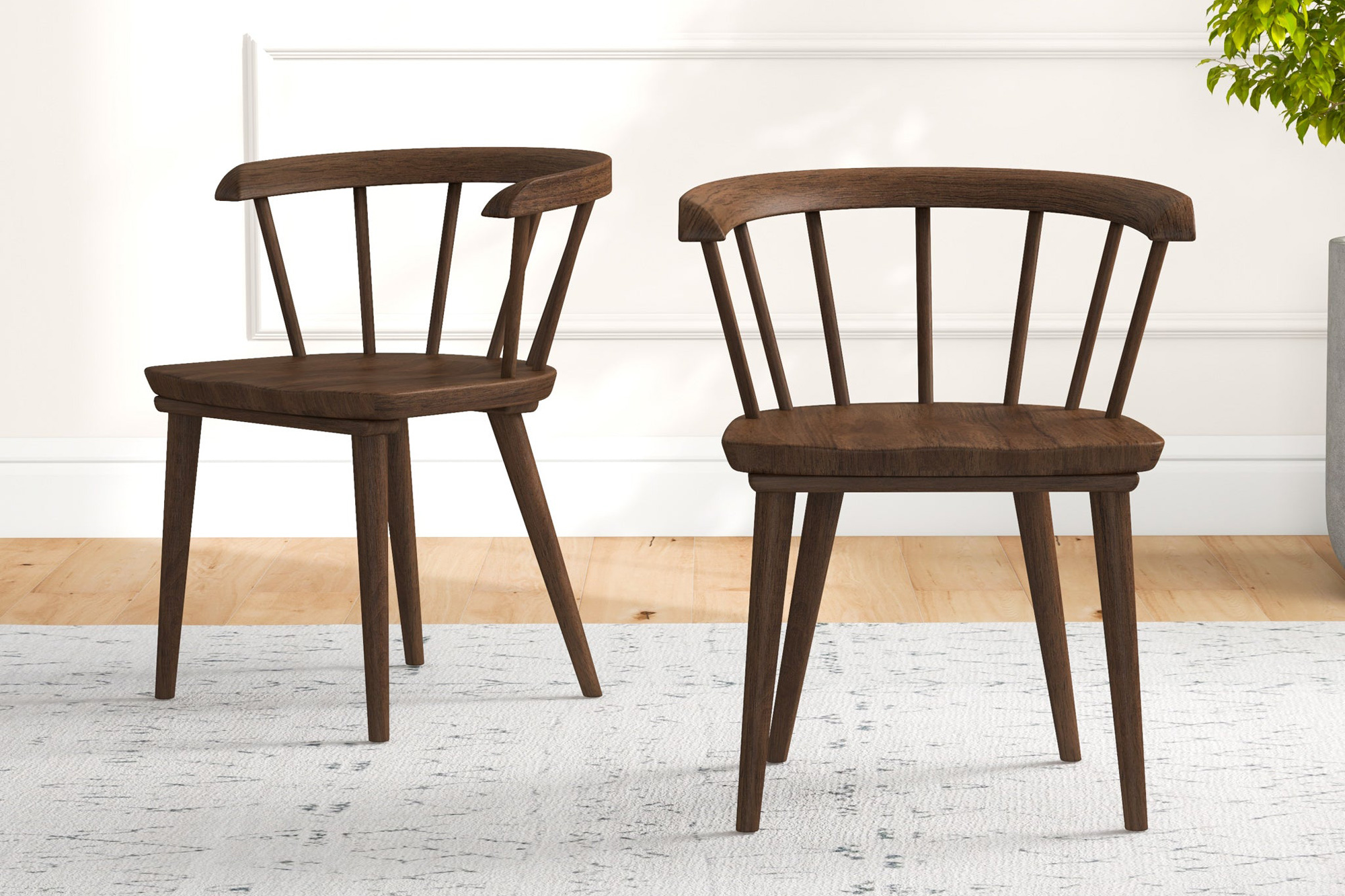 Ashcroft - Kingsley Dining Chair (Set Of 2) in Brown