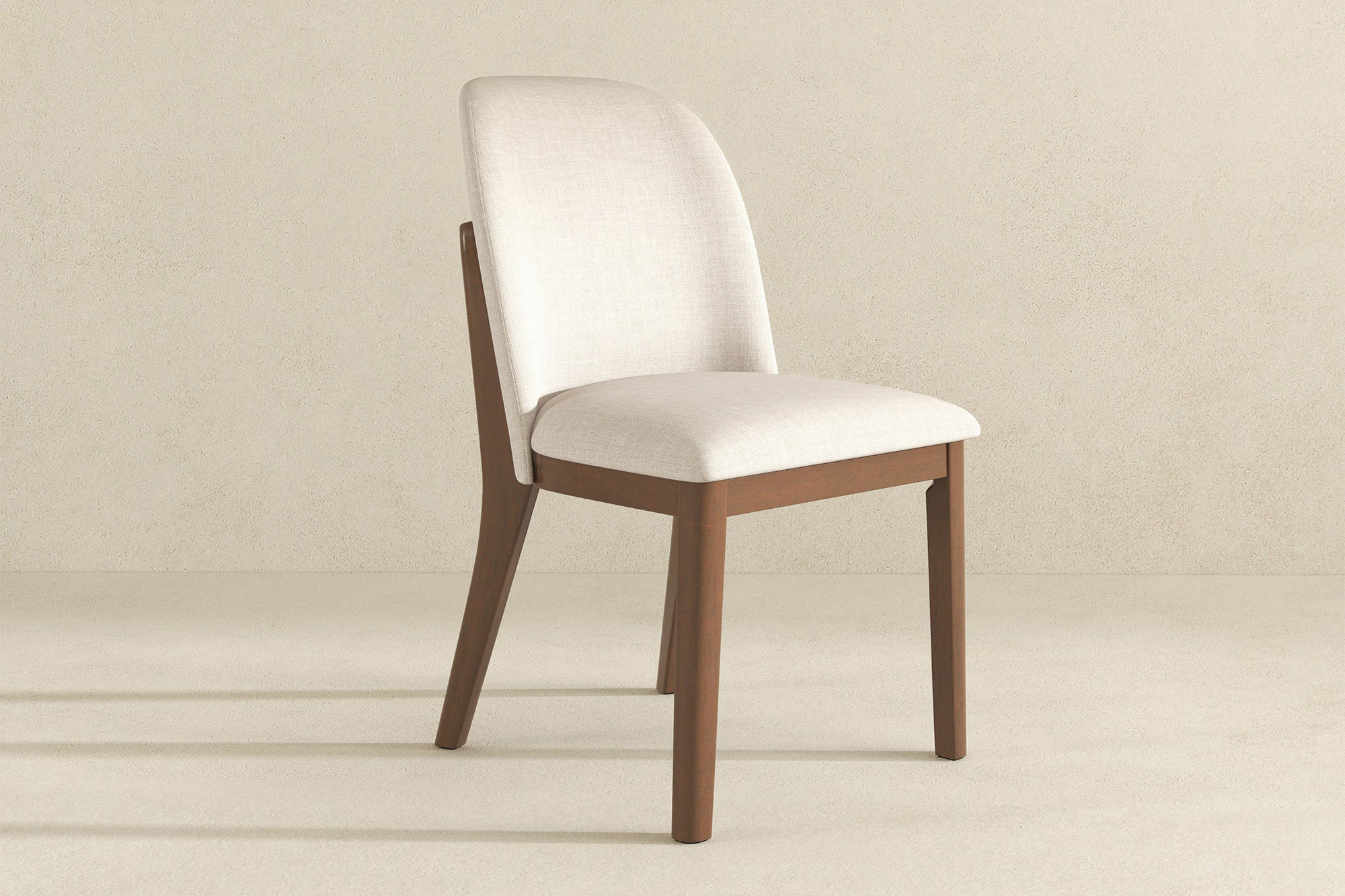 Ashcroft Kaitlyn Linen Dining Chair (Set Of 2) - Beige