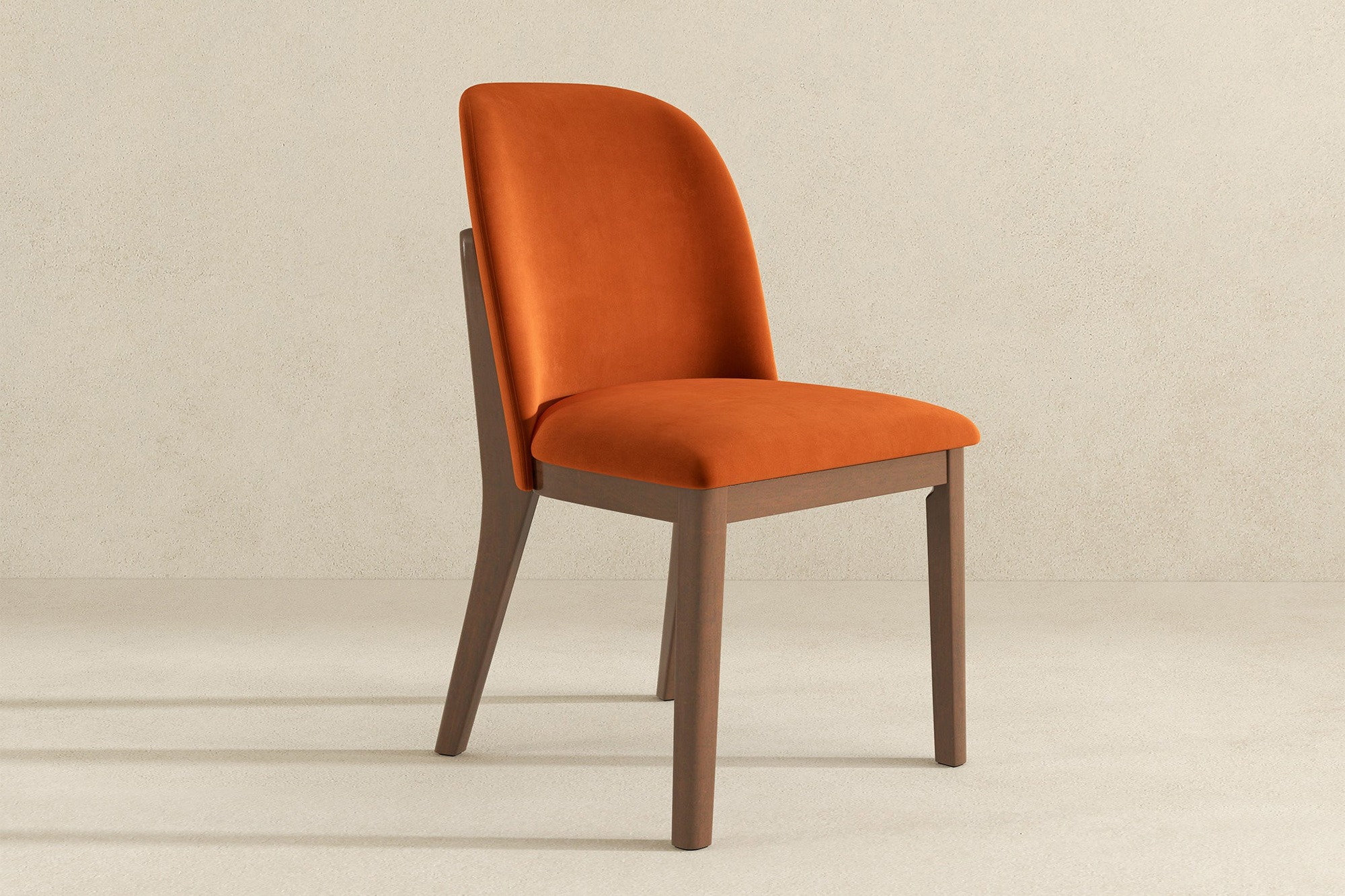 Ashcroft Kaitlyn Velvet Dining Chair (Set Of 2) - Burnt Orange