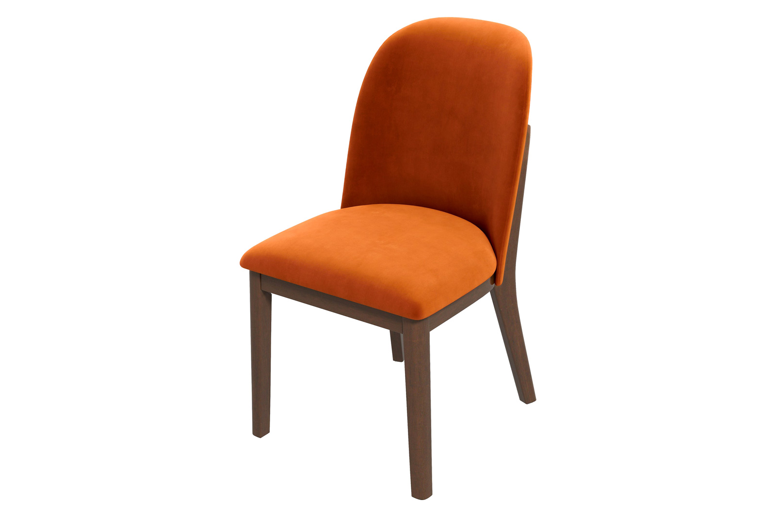 Ashcroft Kaitlyn Velvet Dining Chair (Set Of 2) - Burnt Orange