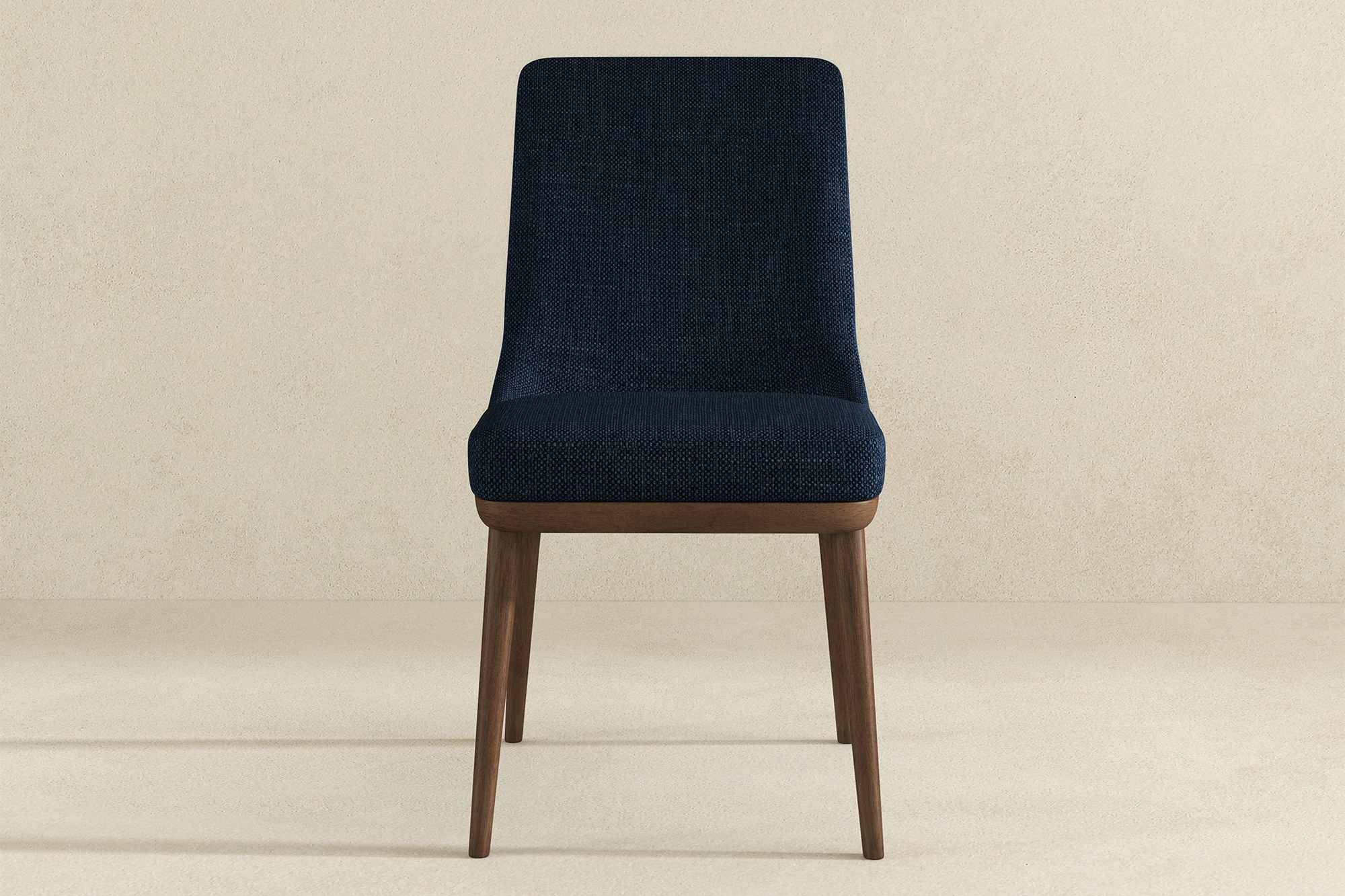 Ashcroft Kate Fabric Dining Chair (Set Of 2) - Dark Blue