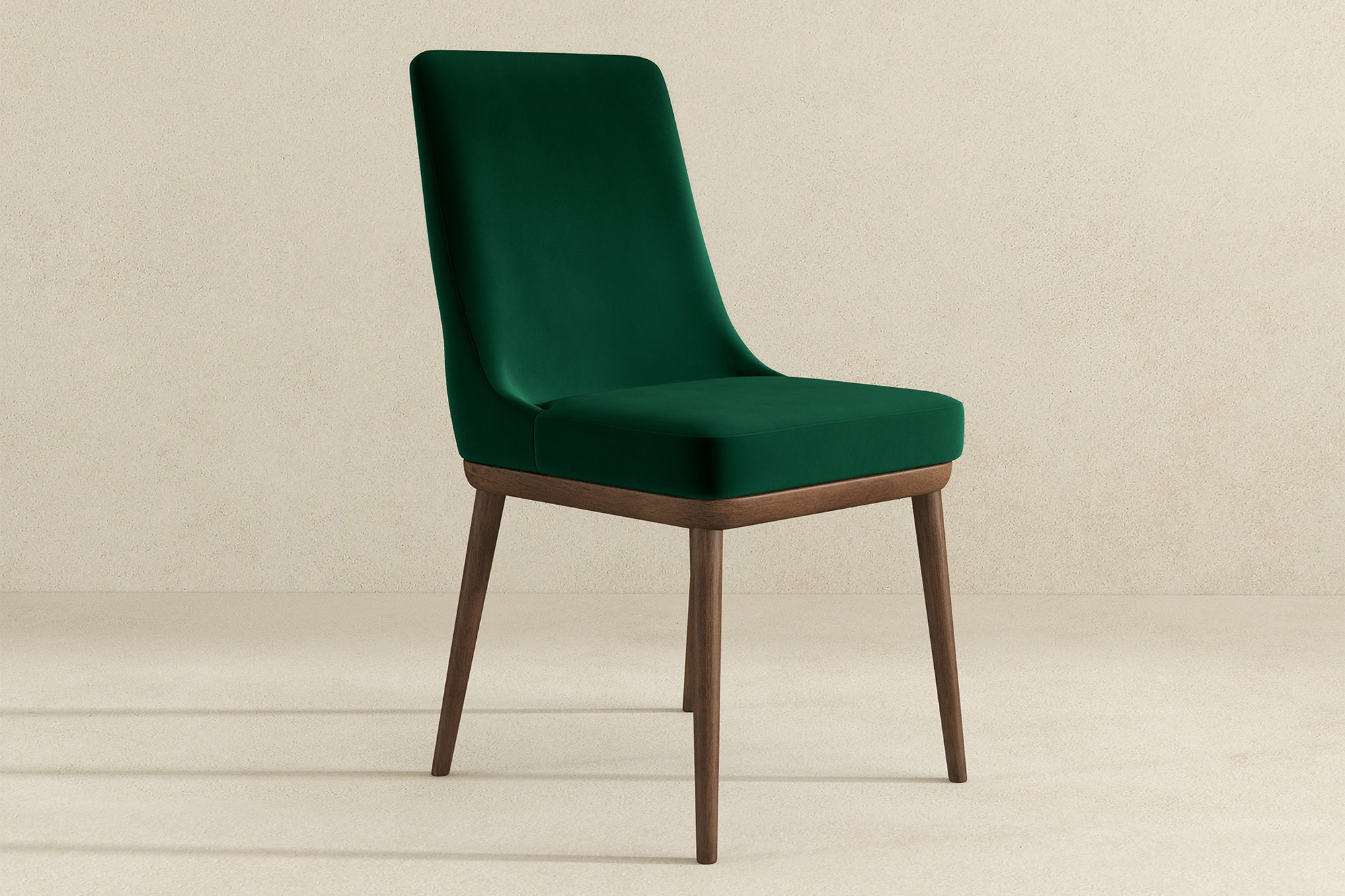 Ashcroft Kate Velvet Dining Chair (Set Of 2) - Green