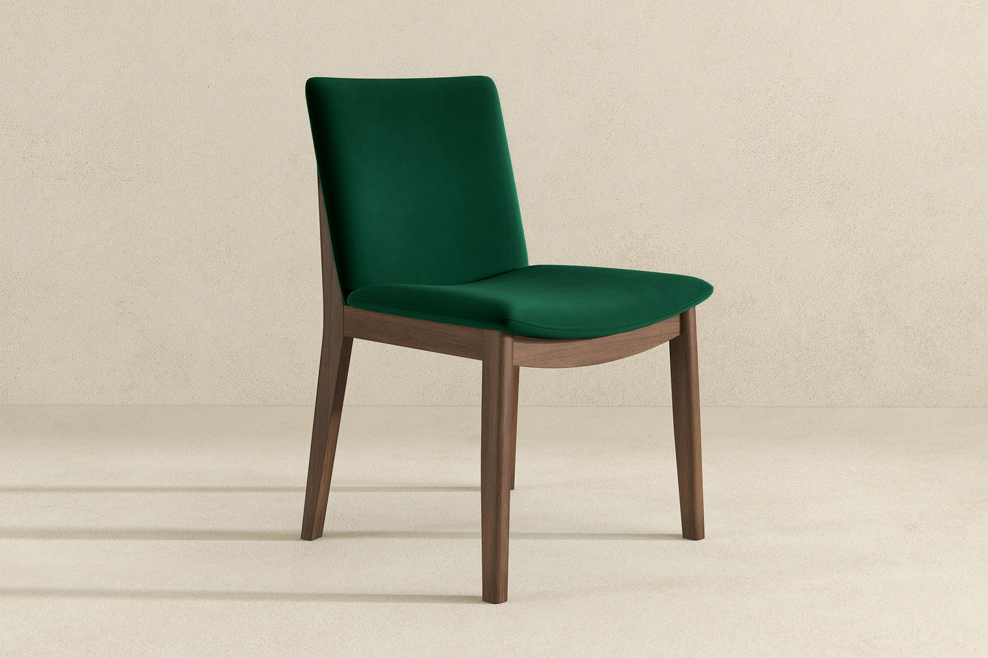 Ashcroft Laura Velvet Upholstered Solid Wood Dining Chair (Set Of 2) - Green