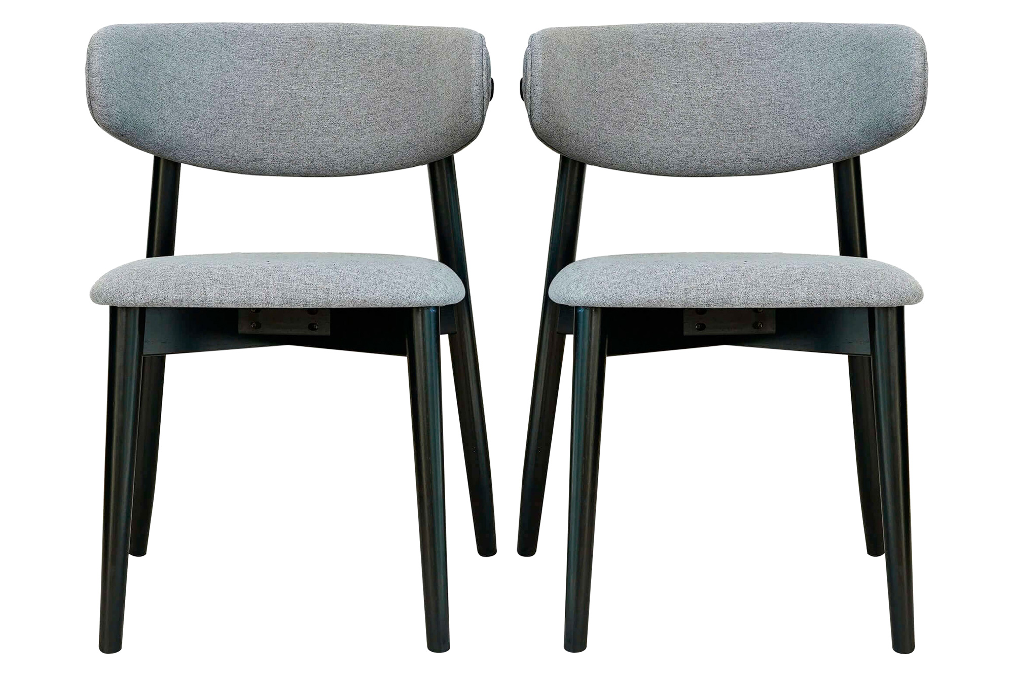 Ashcroft Korbin Fabric Dining Chair (Set of 2) - Gray