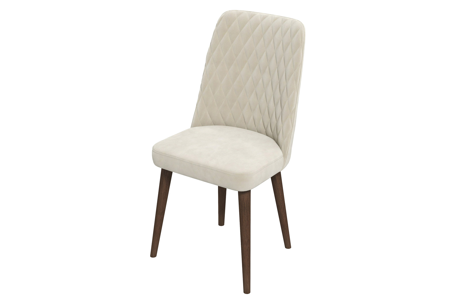 Ashcroft Katie Velvet Dining Chair (Set Of 2) - Beige