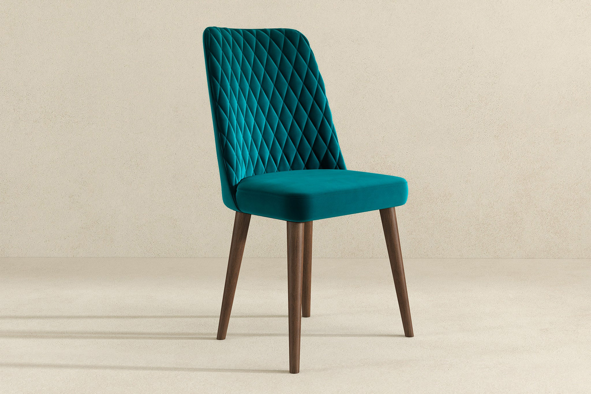 Ashcroft Katie Velvet Dining Chair (Set Of 2) - Teal