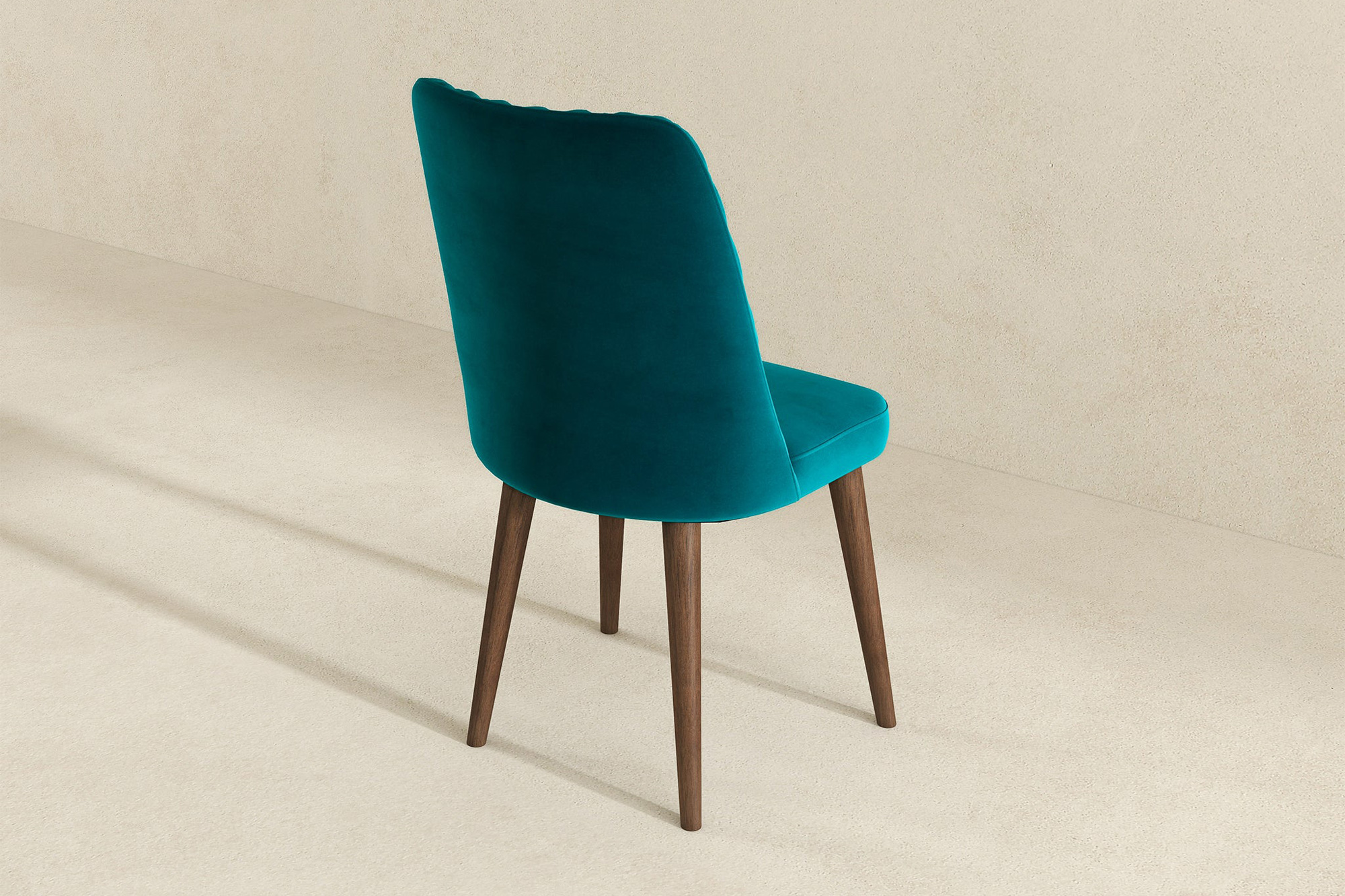 Ashcroft Katie Velvet Dining Chair (Set Of 2) - Teal