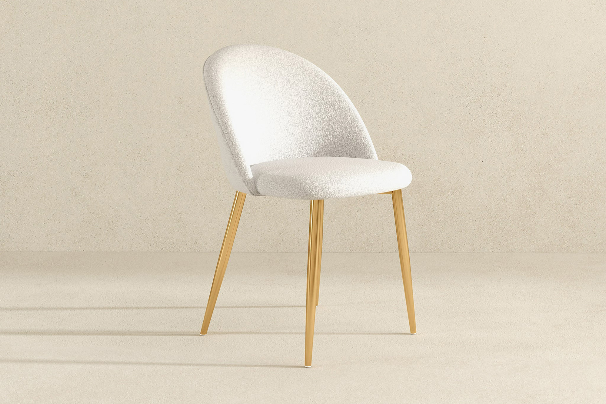 Ashcroft Marion Mid-Century Modern Dining Chair (Set Of 2) - Cream