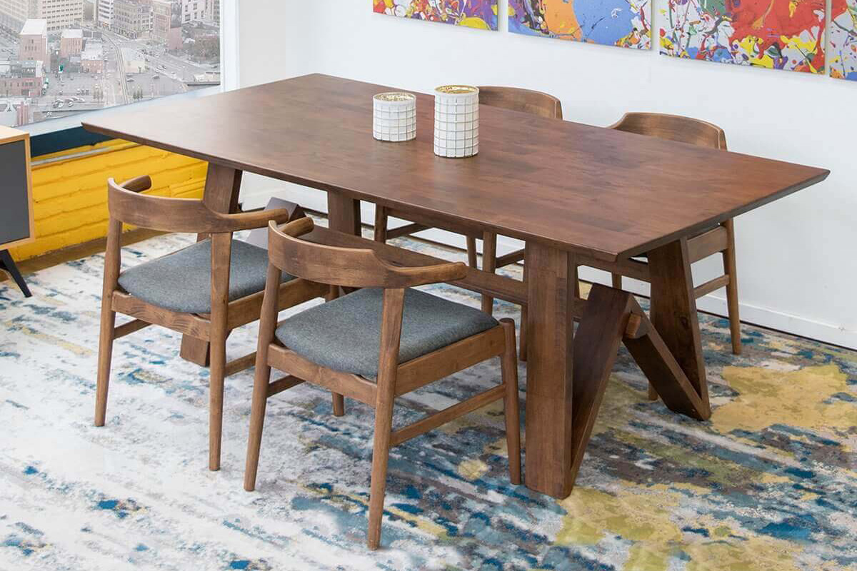 Ashcroft - Trimont 78" Solid Wood Dining Table