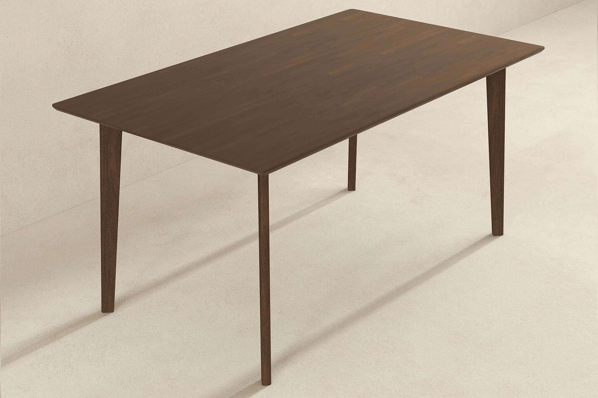 Ashcroft 63" Carlos Solid Wood Dining Table - Brown