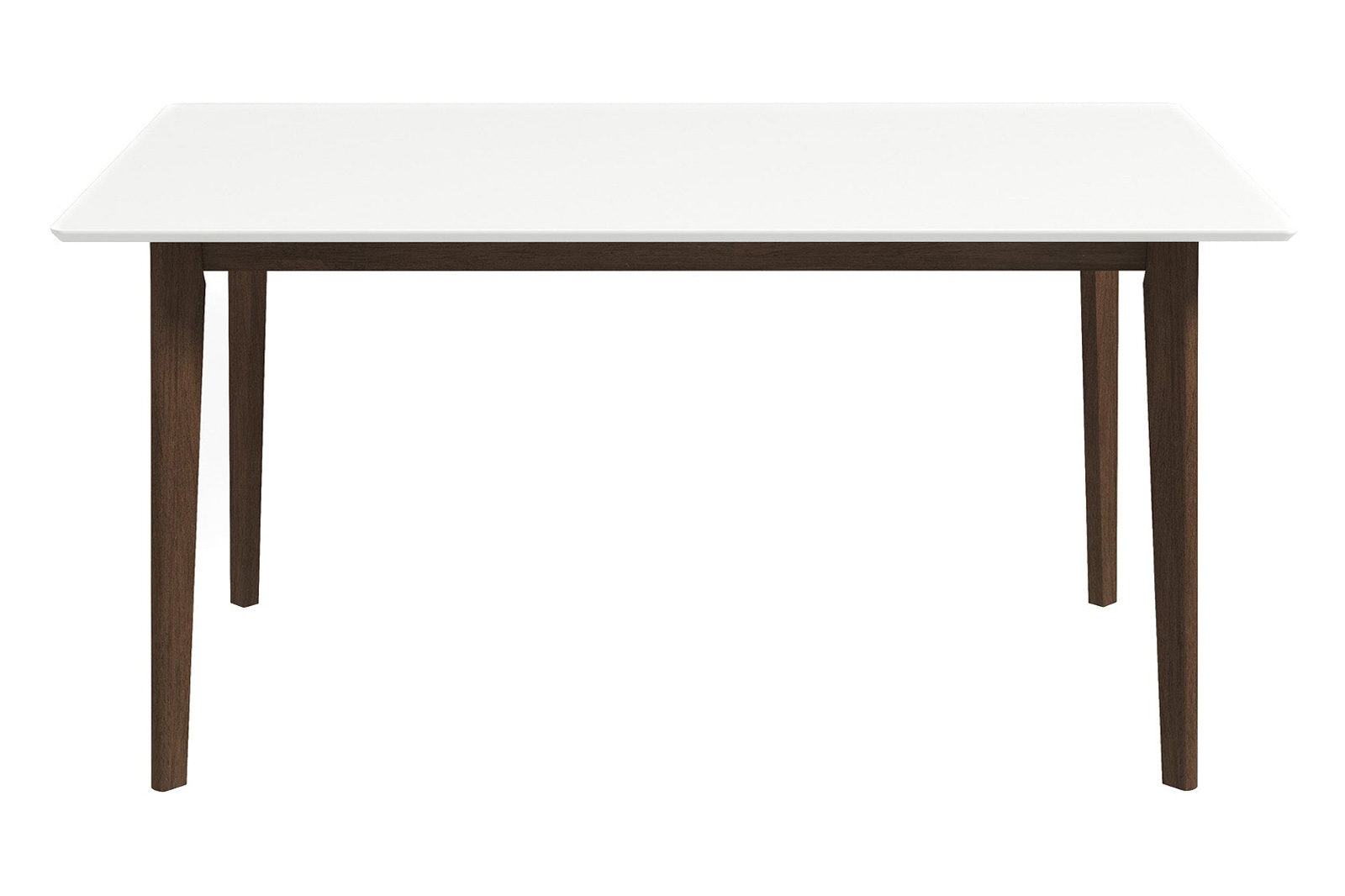 Ashcroft 59" Carlos Solid Wood Dining Table - White