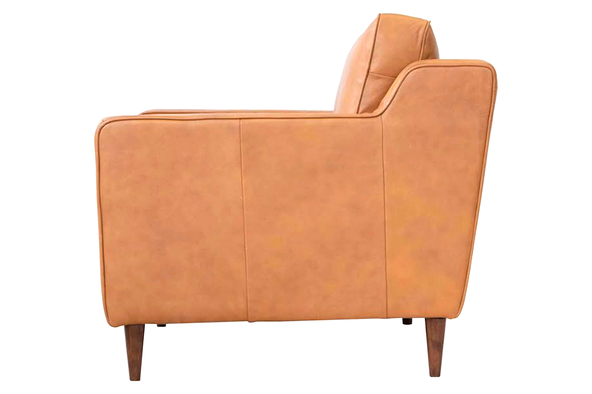 Ashcroft™ Cooper Leather Lounge Chair - Tan