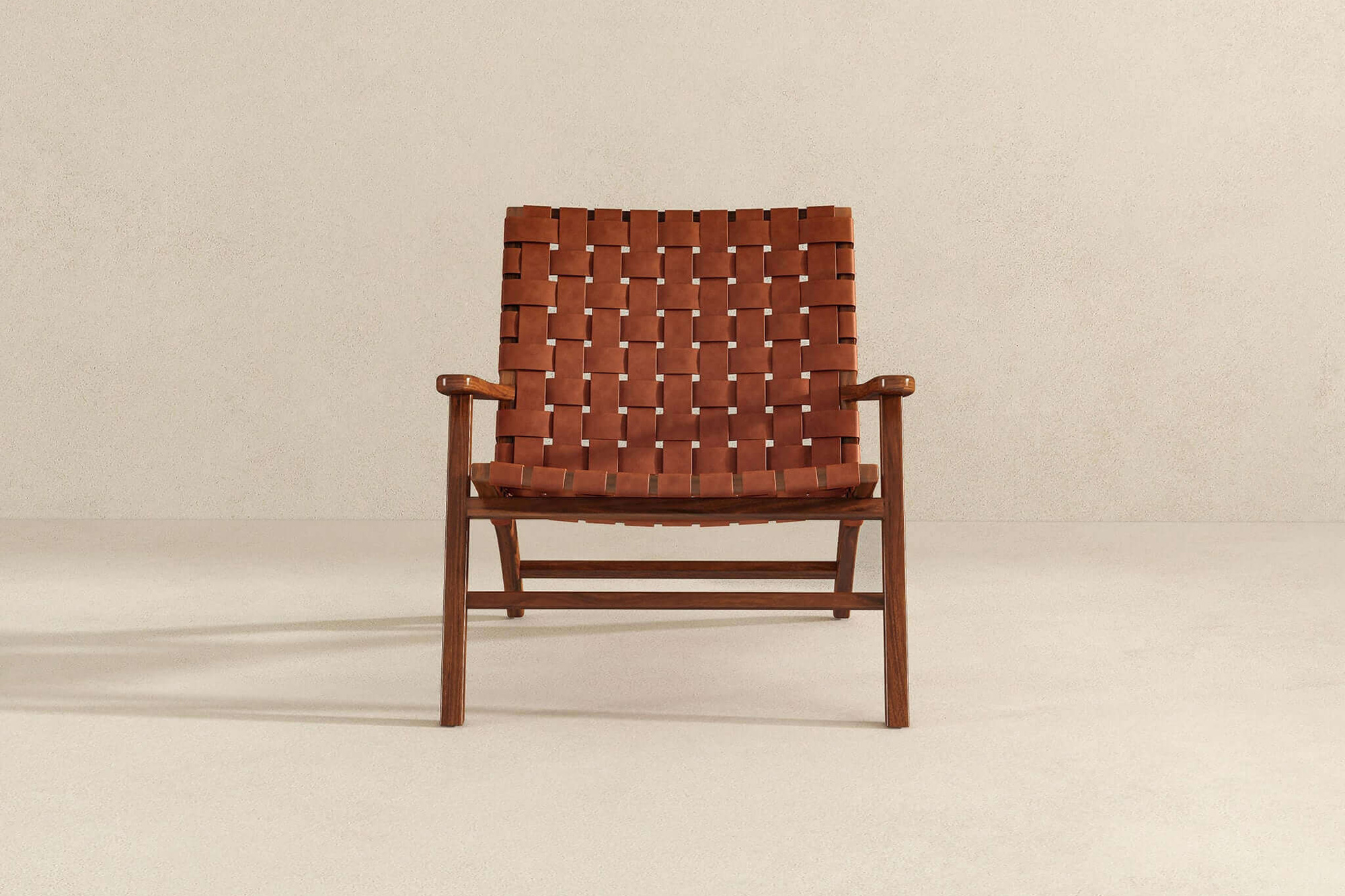 Ashcroft - Kangley Leather Armchair in Tan