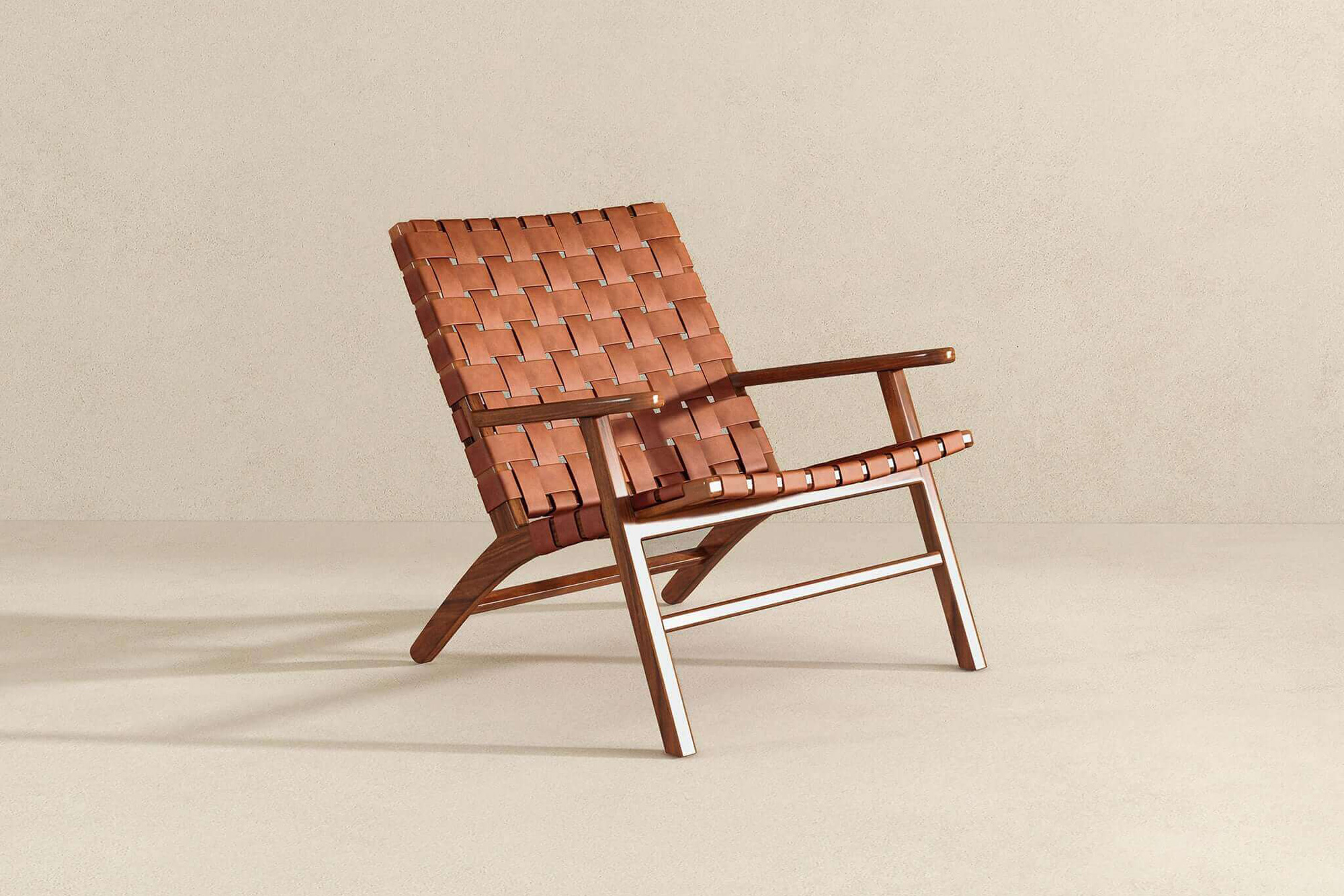 Ashcroft - Kangley Leather Armchair in Tan