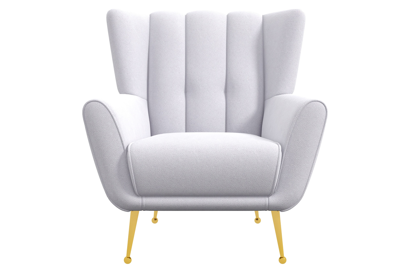 Ashcroft - Gianna Tufted French Boucle Armchair