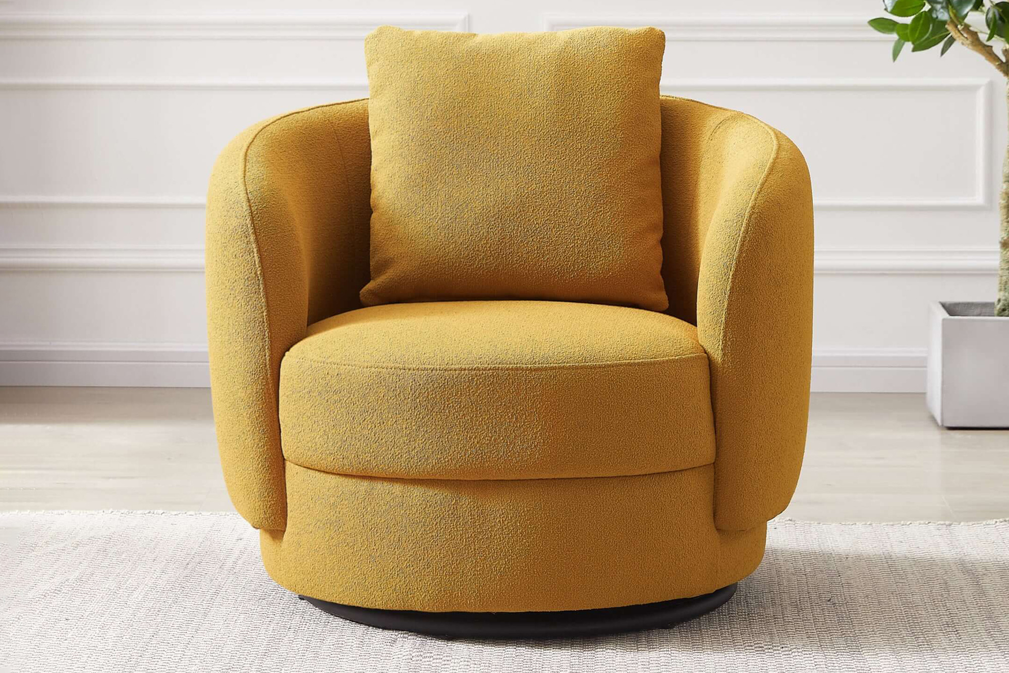 Ashcroft - Dylan Boucle Lounge Chair