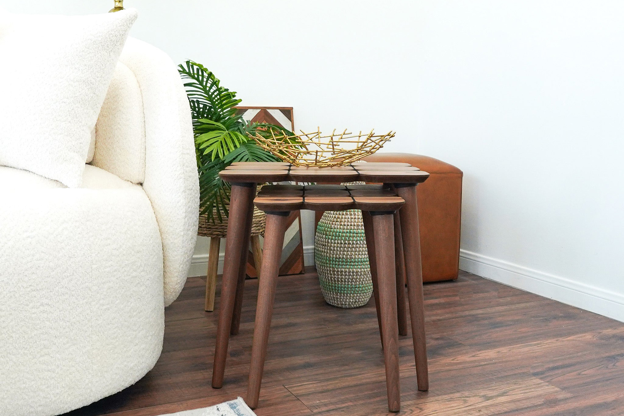 Ashcroft - Hilson Nesting Table in Walnut