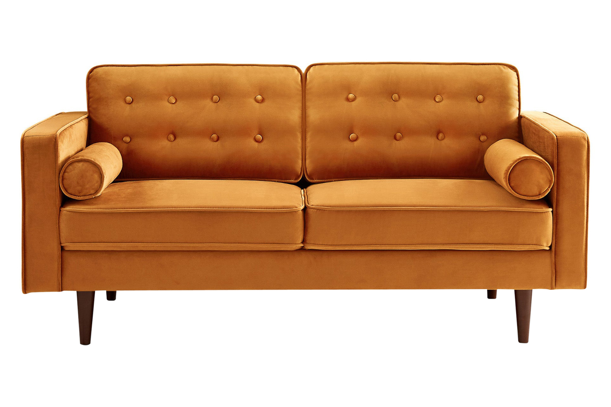 Ashcroft - Casey Velvet Loveseat