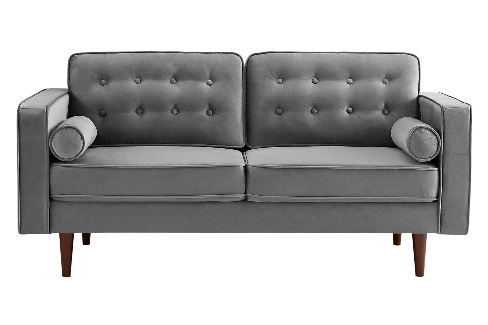 Ashcroft - Casey Velvet Loveseat