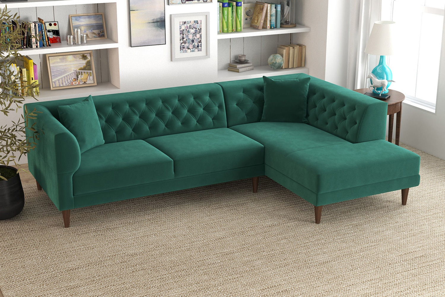 Ashcroft - Caldo Mid Century Modern Sectional