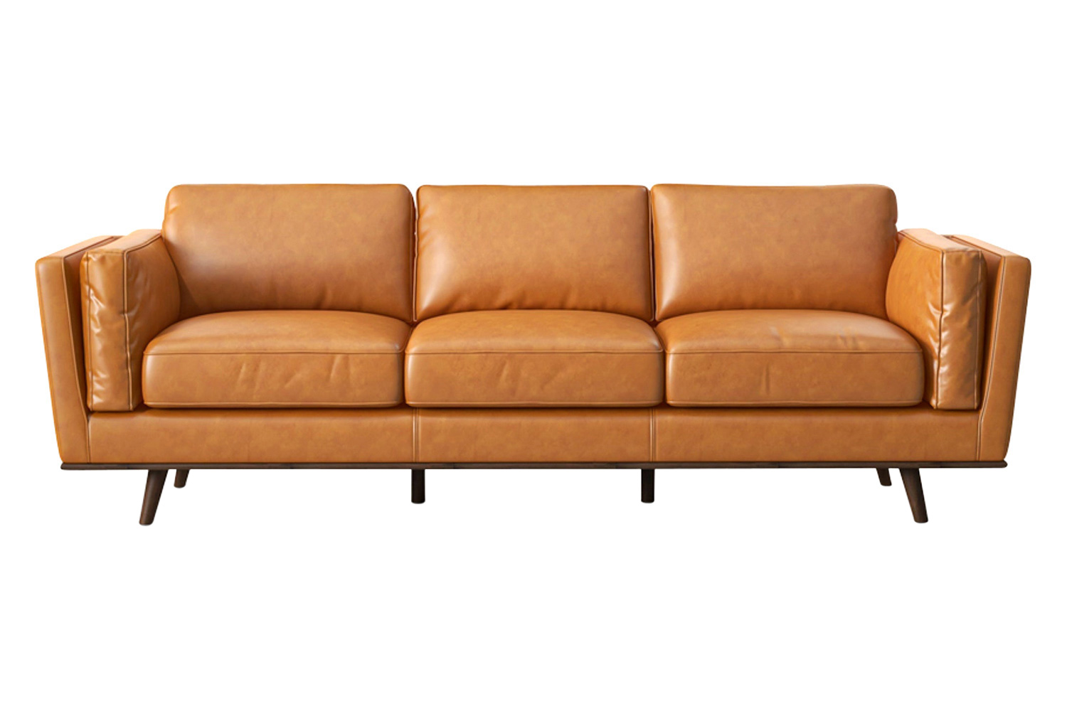 Ashcroft - Ferre Leather Sofa