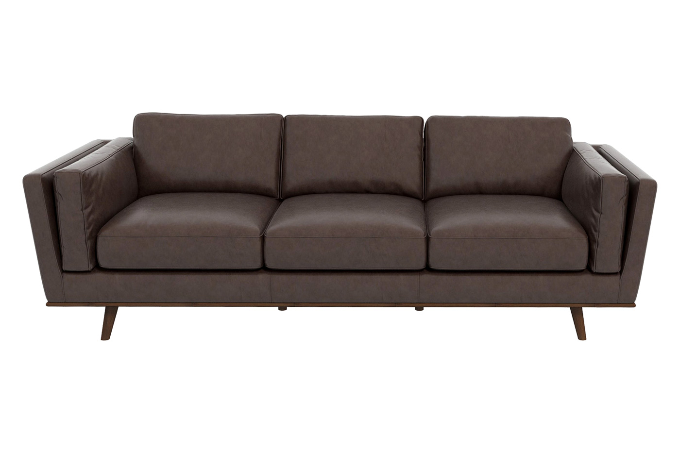 Ashcroft - Ferre Leather Sofa