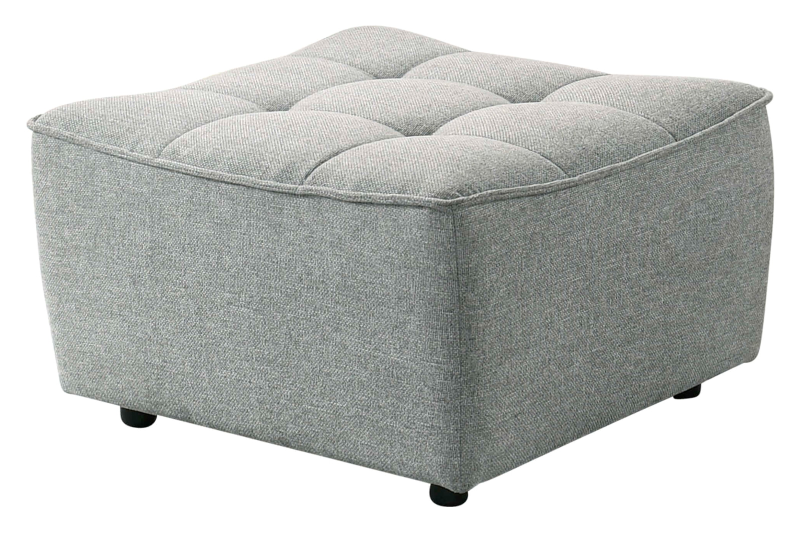 Ashcroft - Selen Linen Corner Sectional Sofa in Light Gray