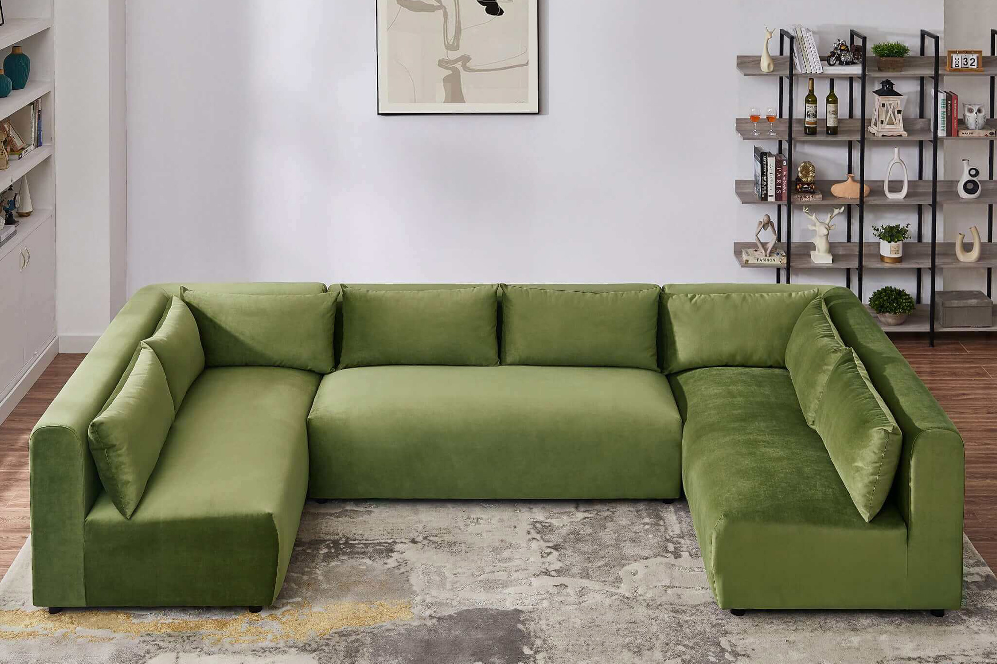 Ashcroft - Aleny Modular Corner Sectional Sofa