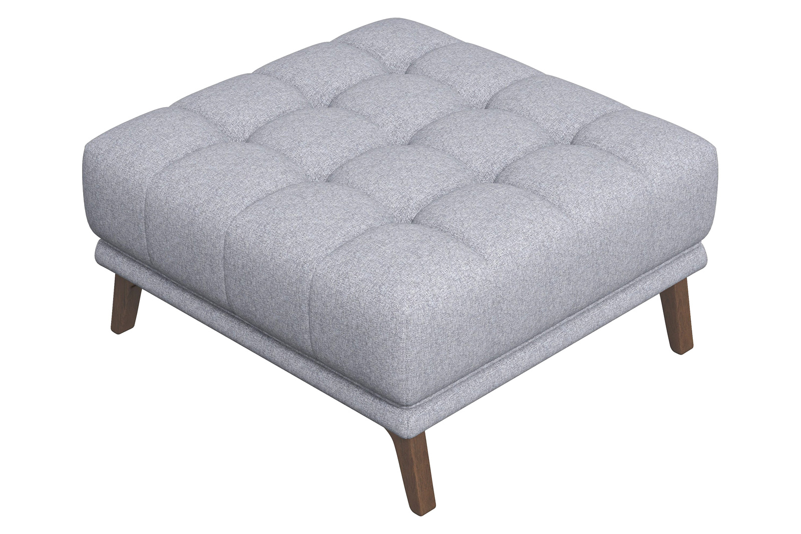 Ashcroft - Addison Square Upholstered Ottoman