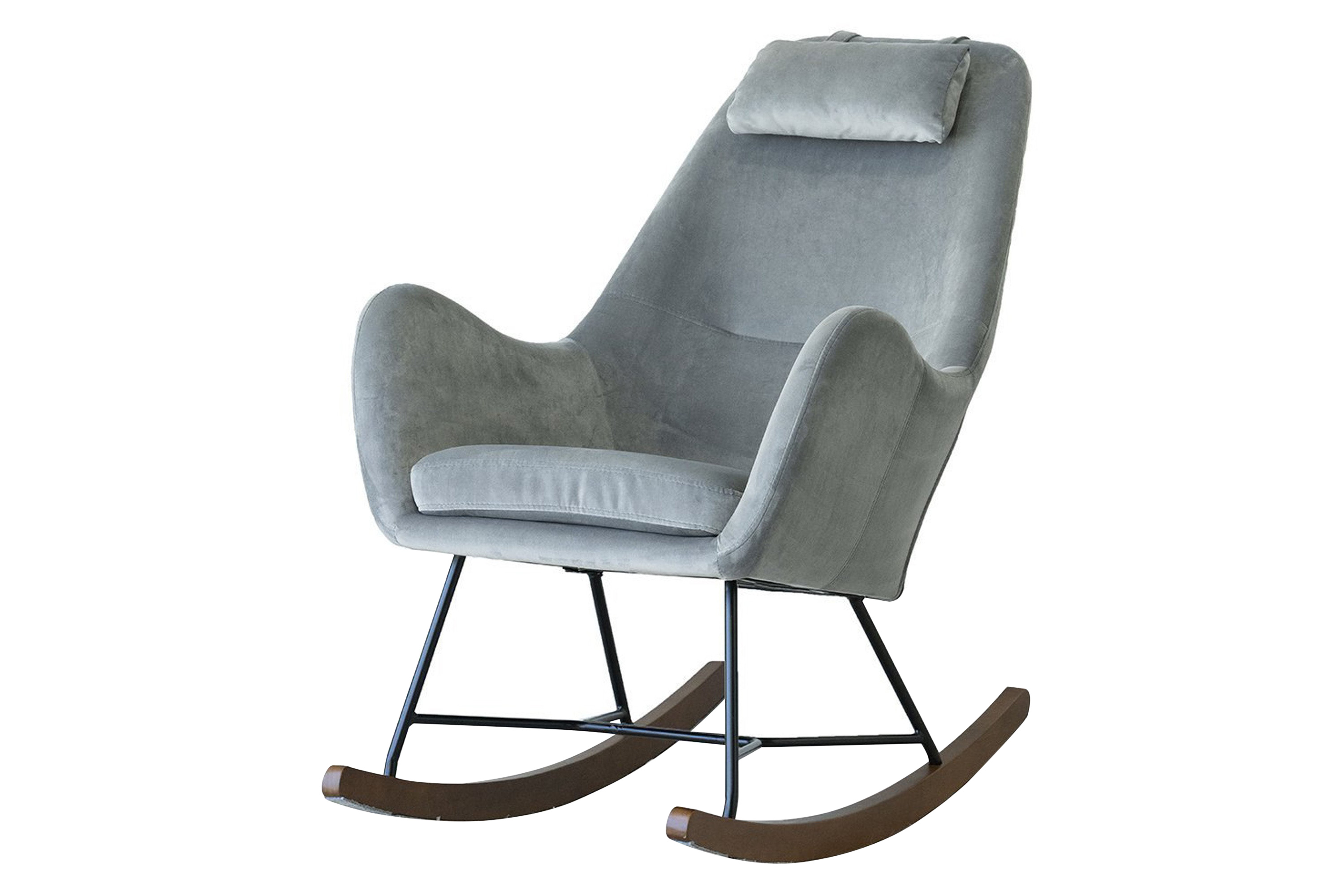 Ashcroft - Chelsea Velvet Rocking Chair