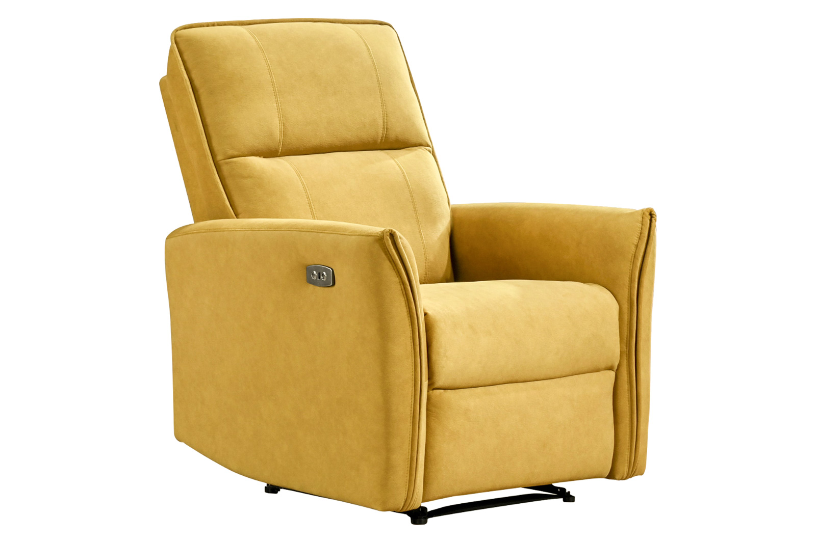 Ashcroft - Asheville Suede Recliner Chair