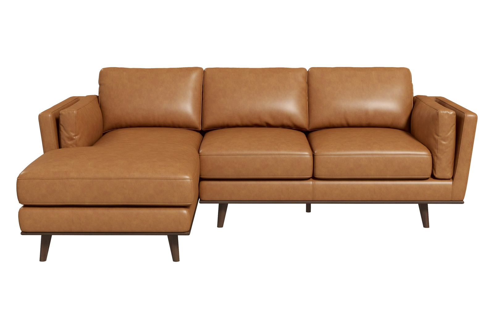 Ashcroft - Chase Genuine Leather Sectional