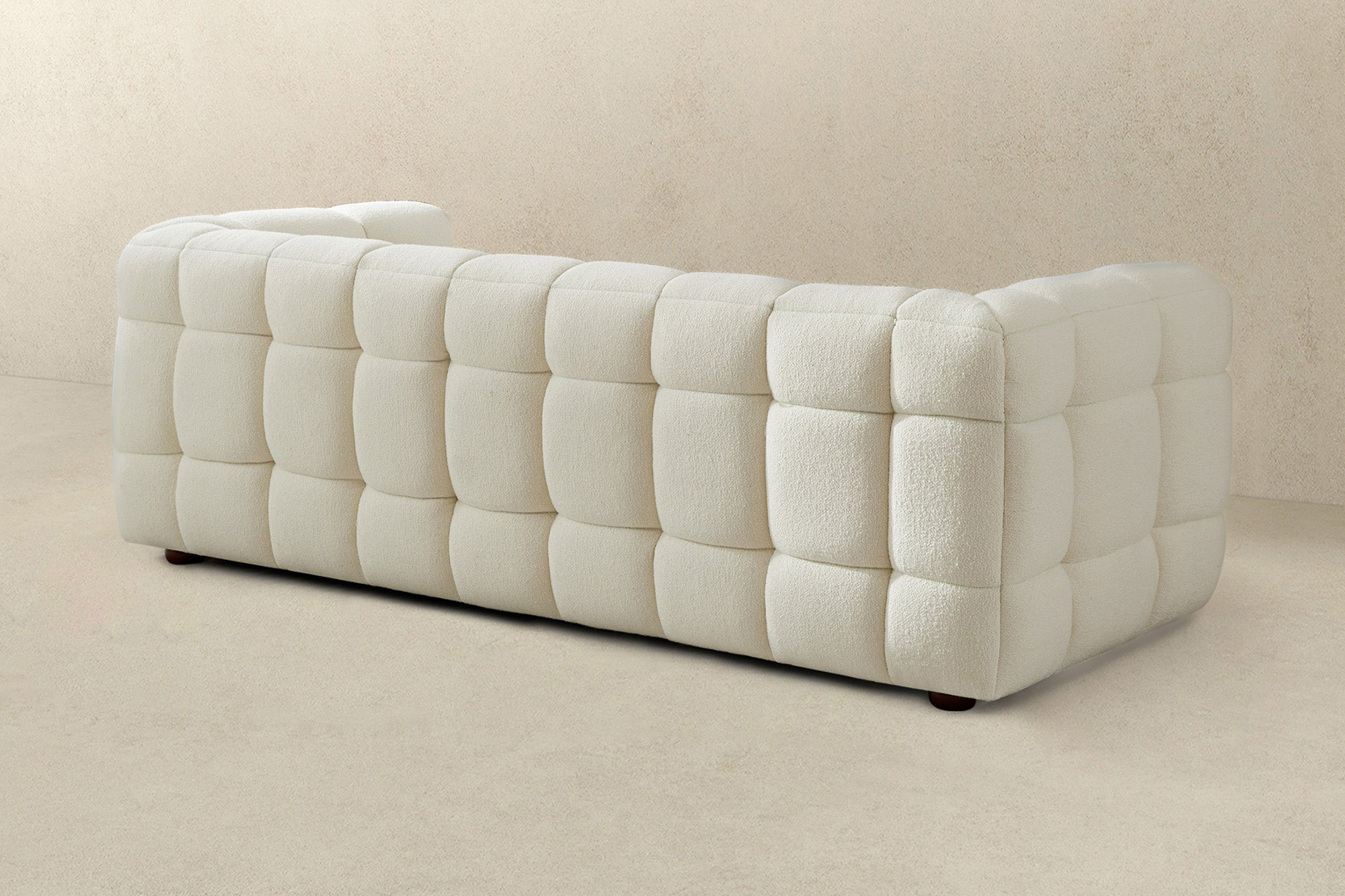 Ashcroft Morrison Boucle Sofa - Cream