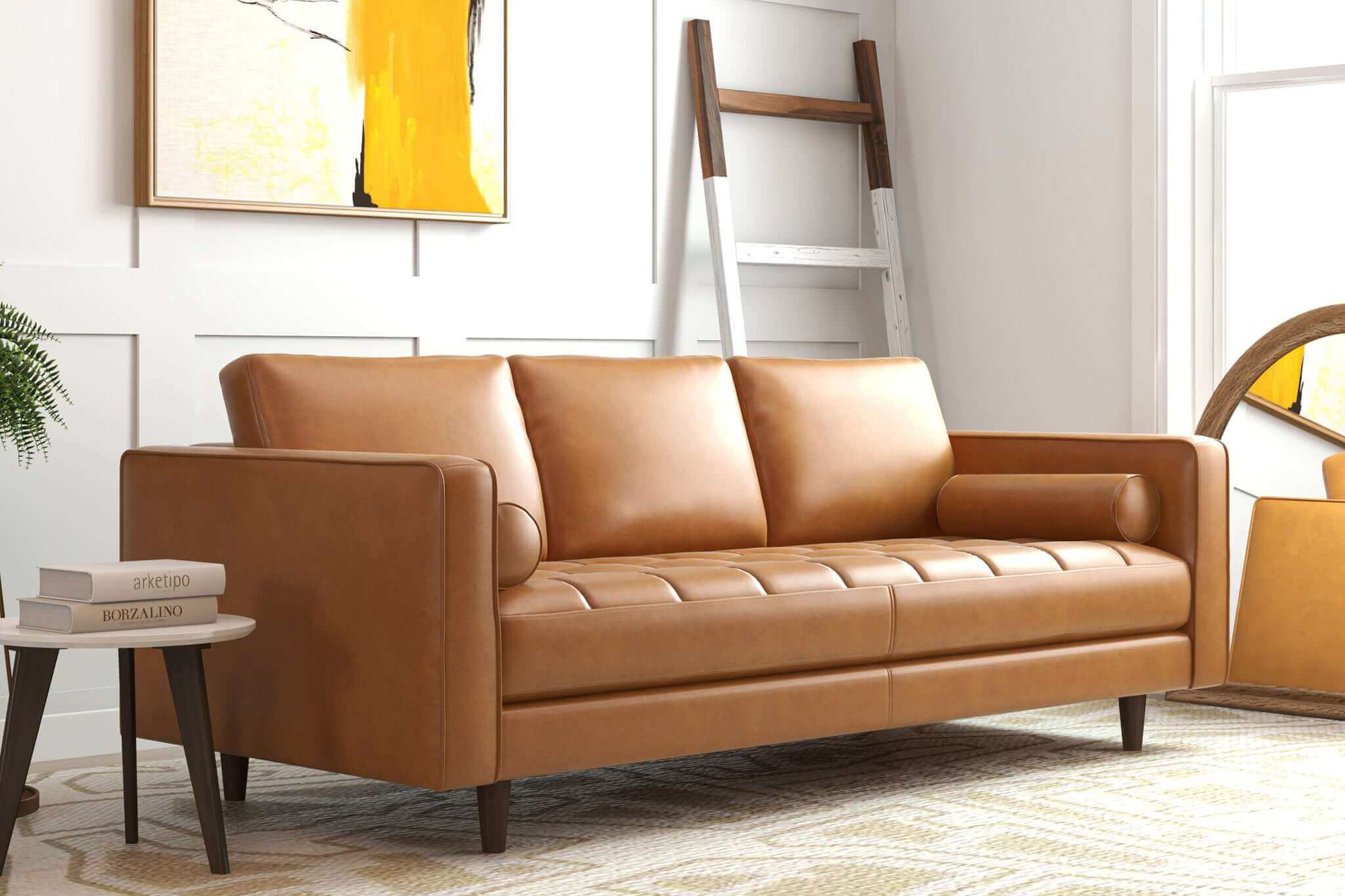 Ashcroft Catherine Sofa - Tan