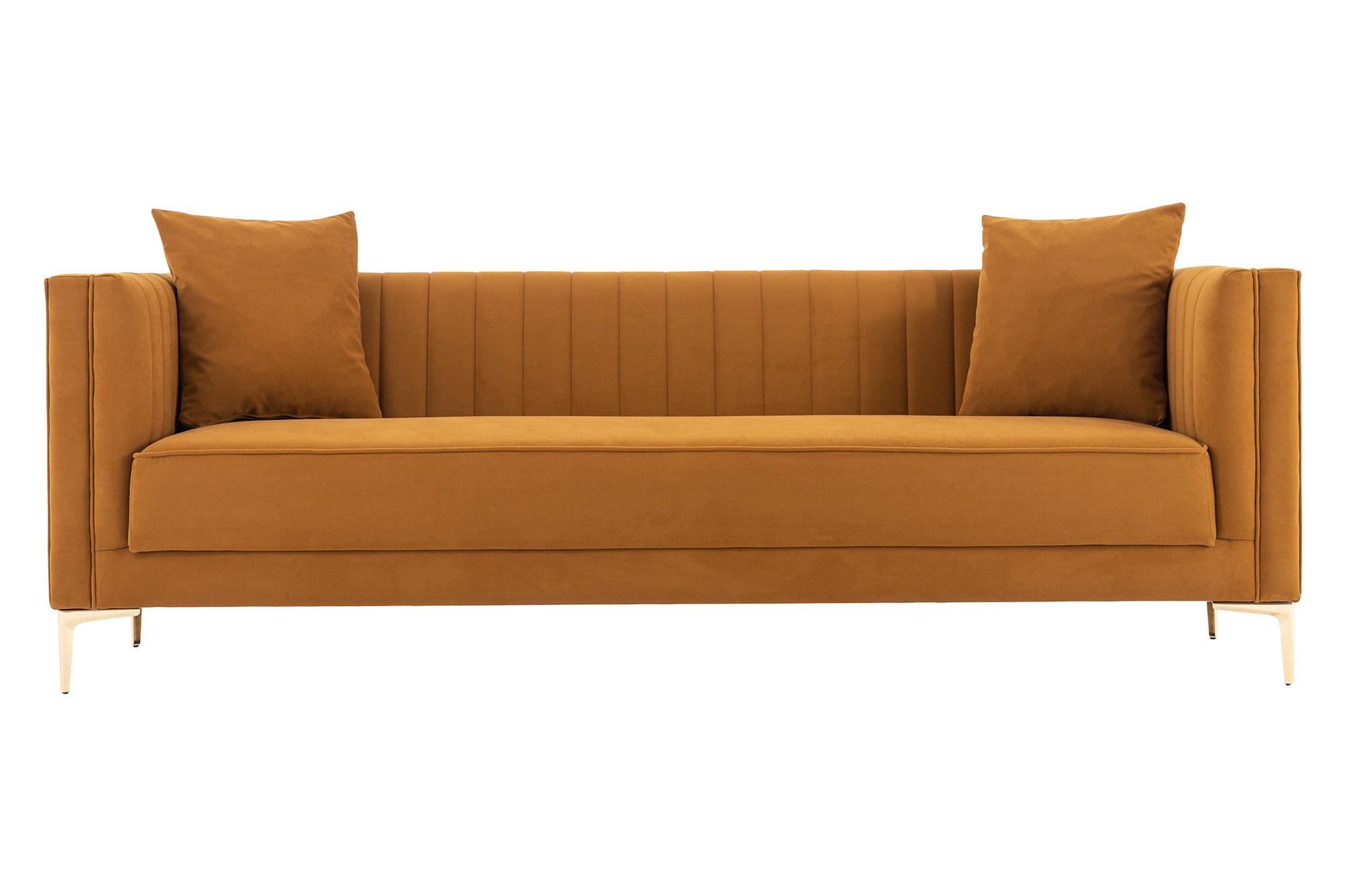 Ashcroft - Angelina 91" Velvet Sofa