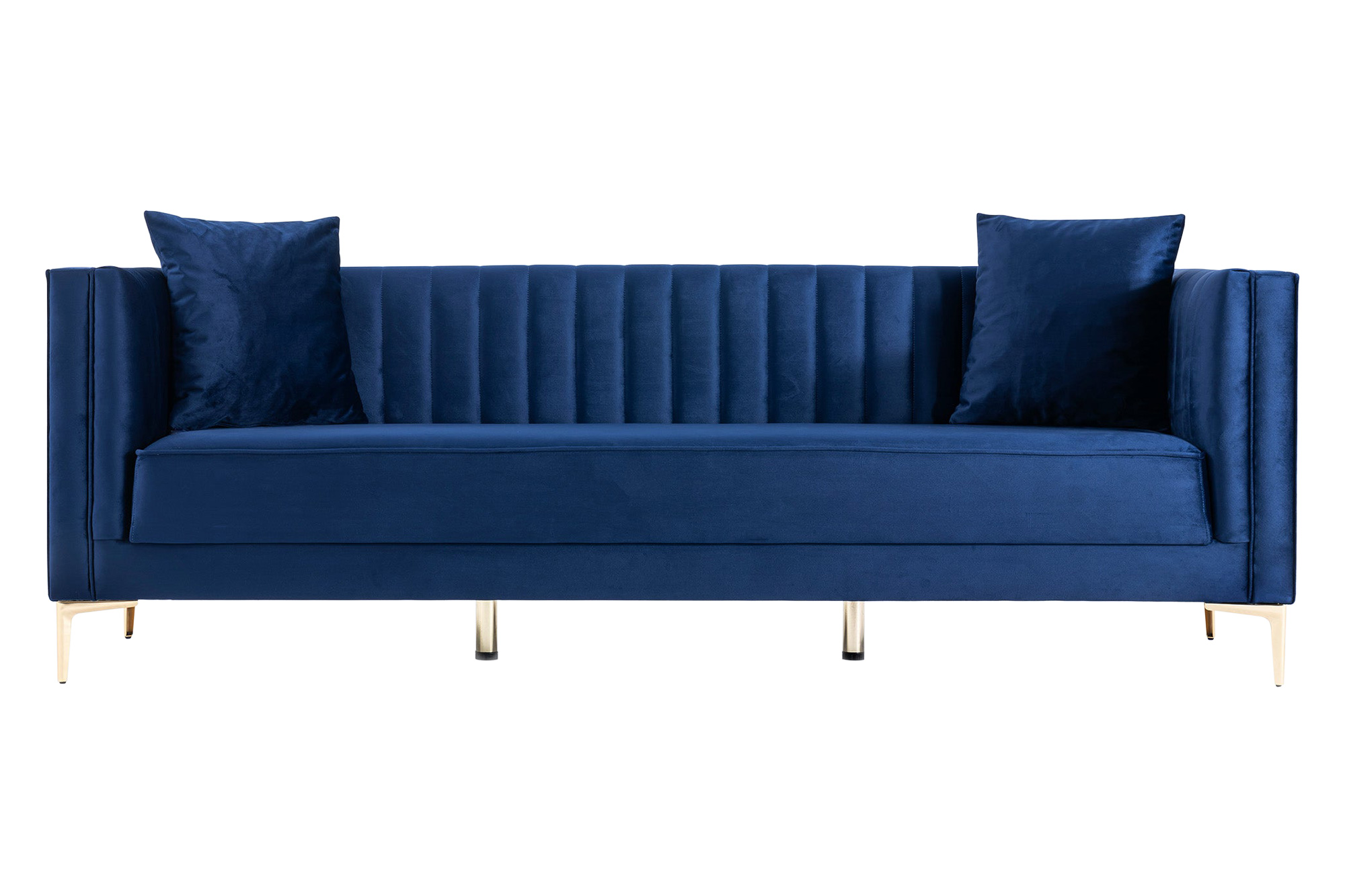 Ashcroft - Angelina 91" Velvet Sofa