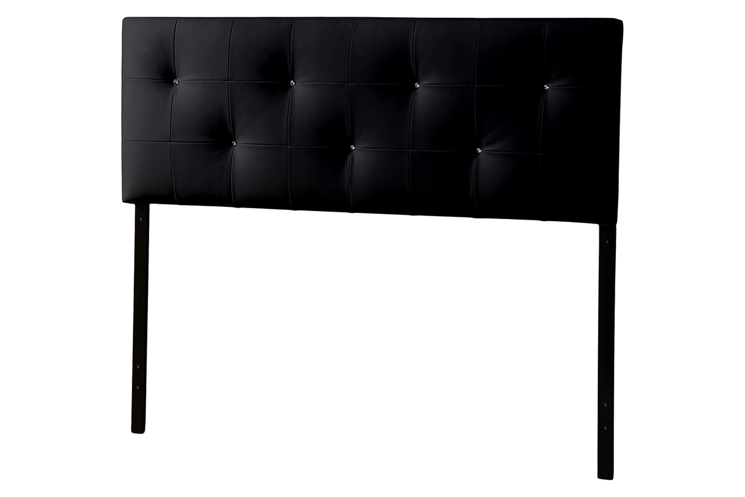 Baxton - Kirchem Modern Black Headboard Full Size