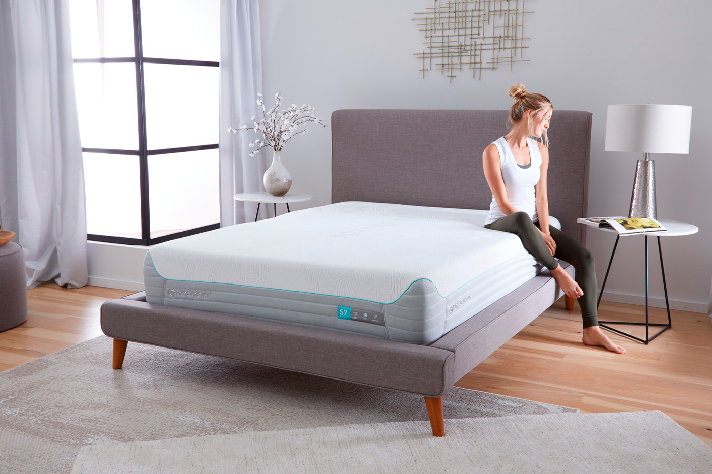 Bedgear S7 Performance Mattress - Twin Size