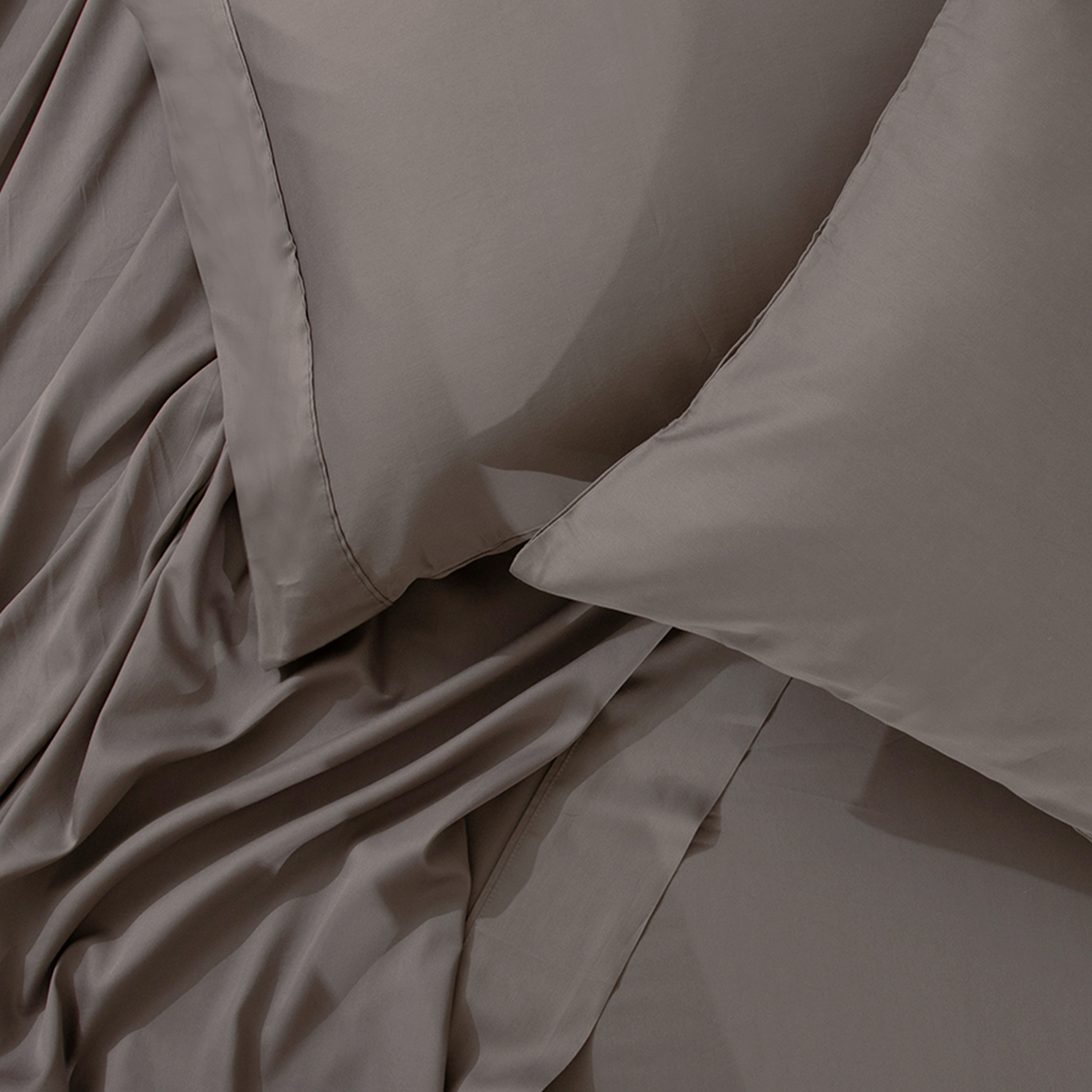 Bedgear Hyper-Cotton Sheet Set - Gray, Split Head King