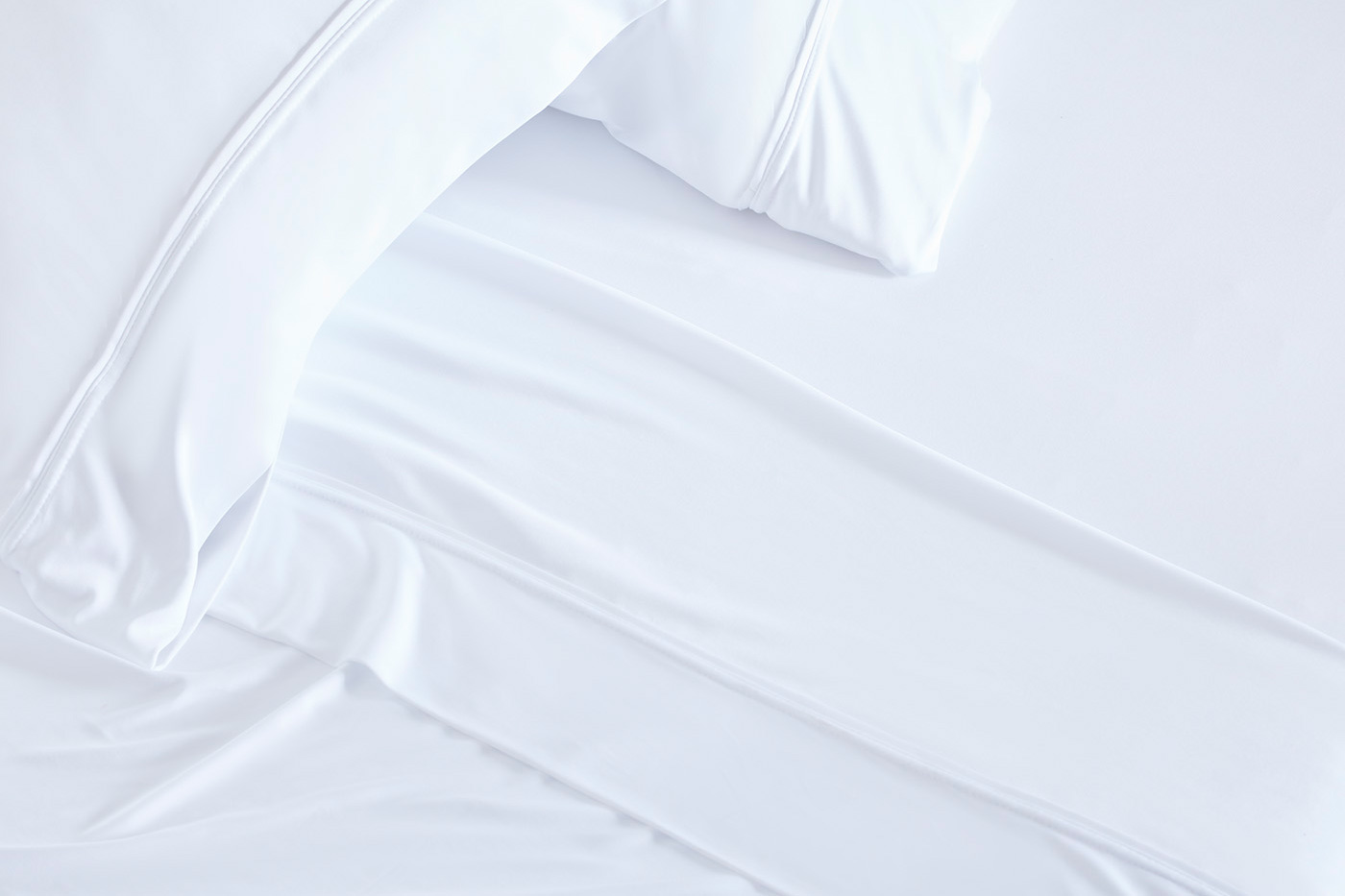 Bedgear Dri-Tec Sheet Set - Bright White, Split King/Split California King Size