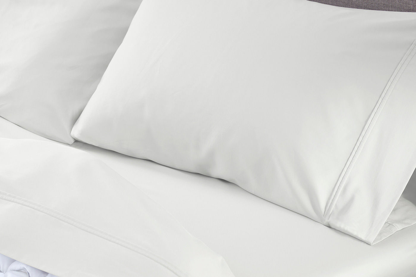 Bedgear Basic Sheet Set - Bright White, Twin XL Size