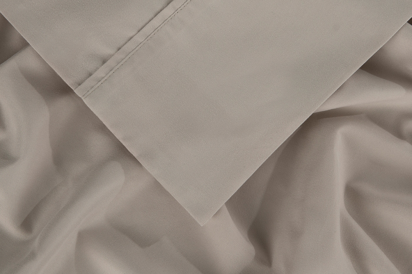 Bedgear Basic Sheet Set - Medium Beige, Twin XL Size