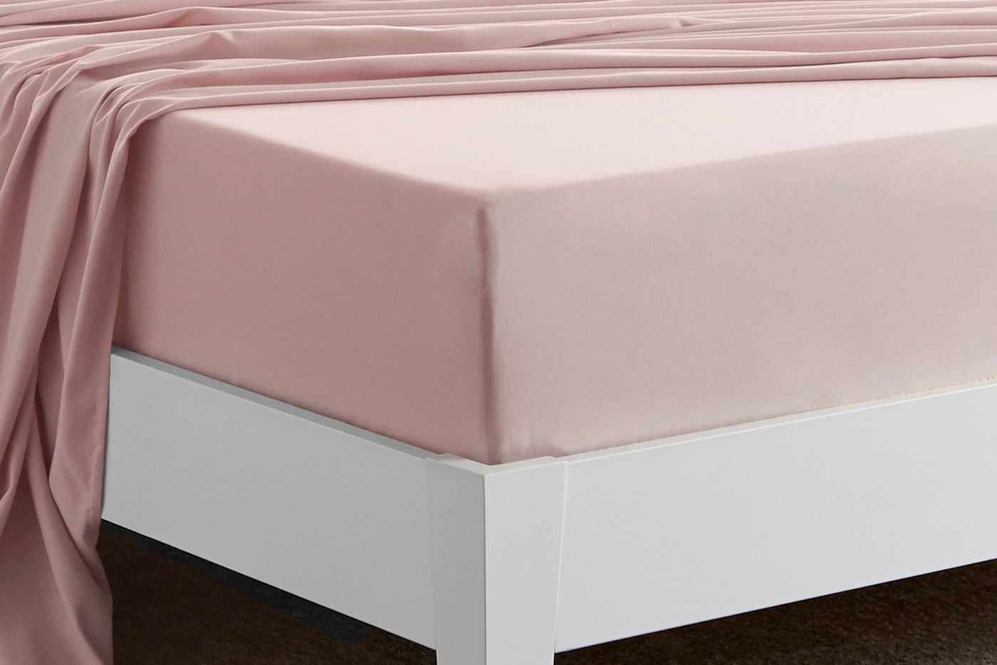 Bedgear Basic Sheet Set - Blush, Twin Size