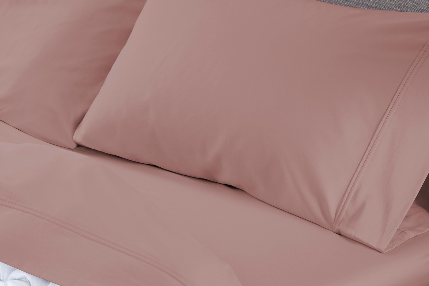 Bedgear Basic Sheet Set - Blush, Queen Size