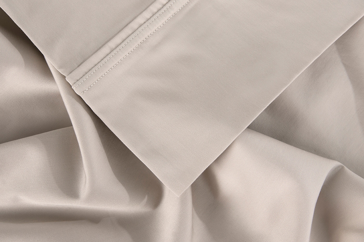 Bedgear Hyper-Cotton Sheet Set - Medium Beige, Twin Size