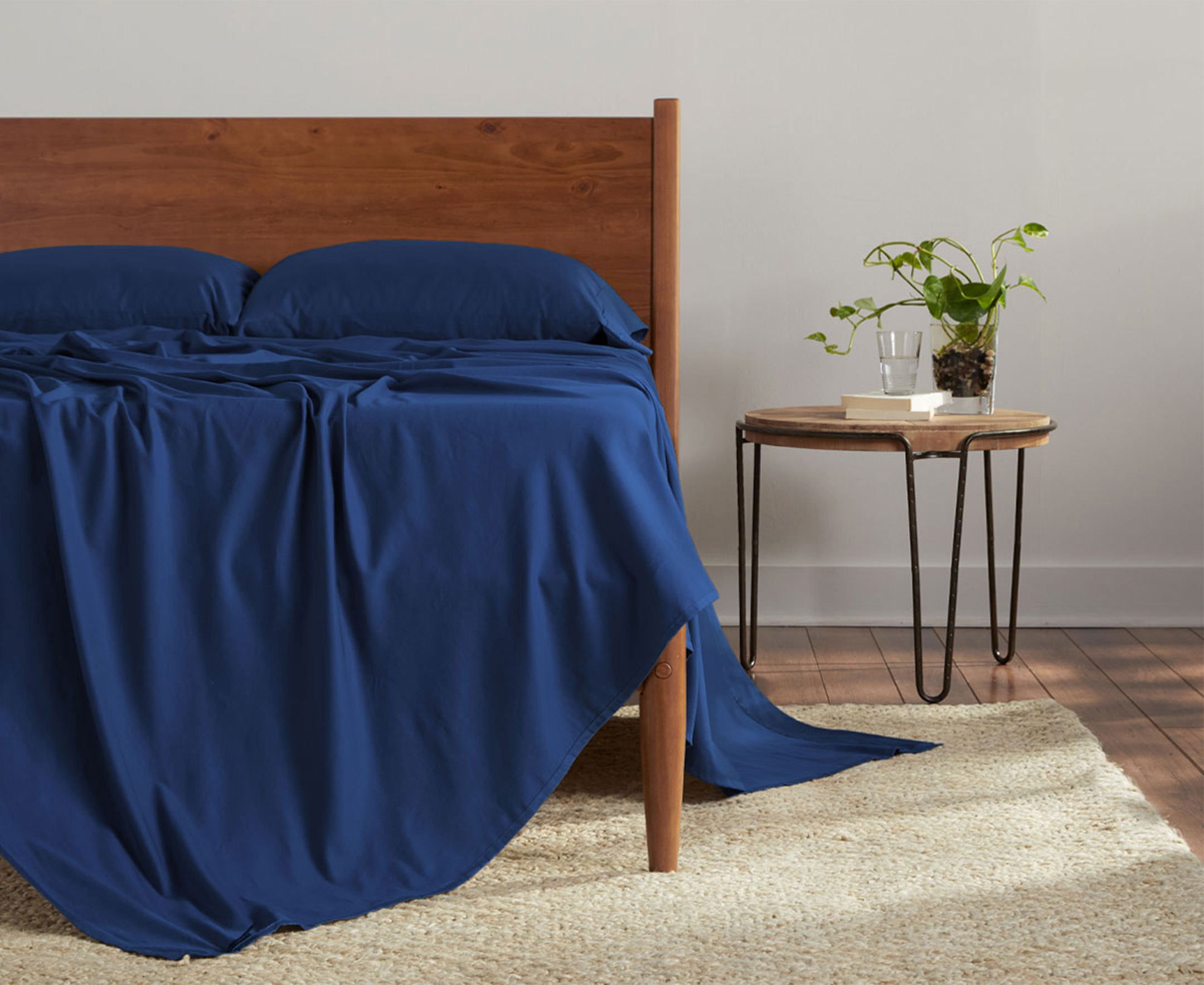 Bedgear Hyper-Cotton Sheet Set - Navy, Full