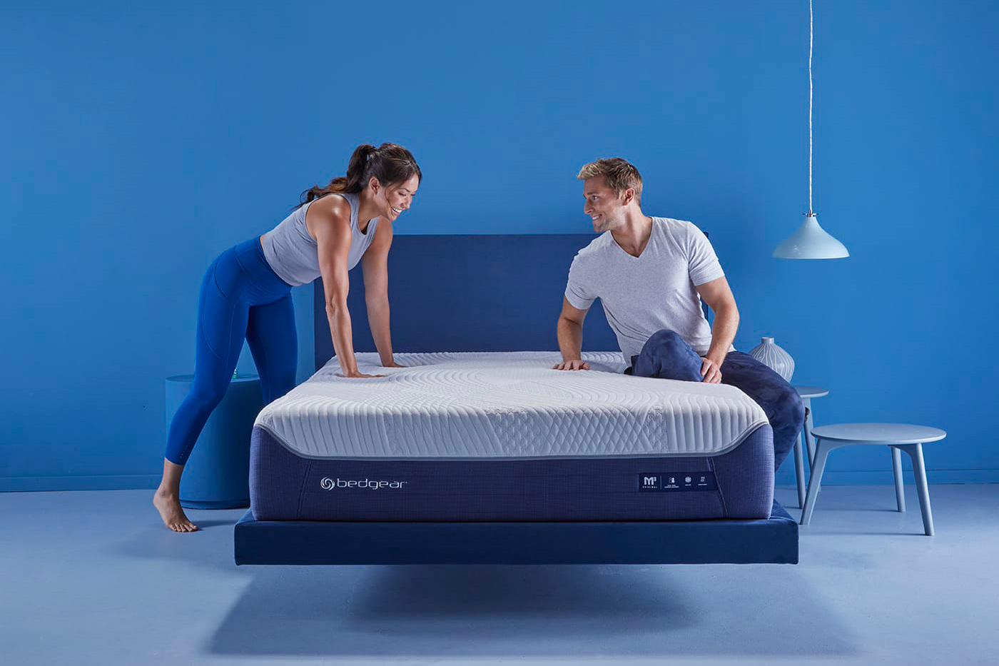 Bedgear M3 Performance Mattress - Queen Size, 2.0 Medium Plush - 3.0 Plush