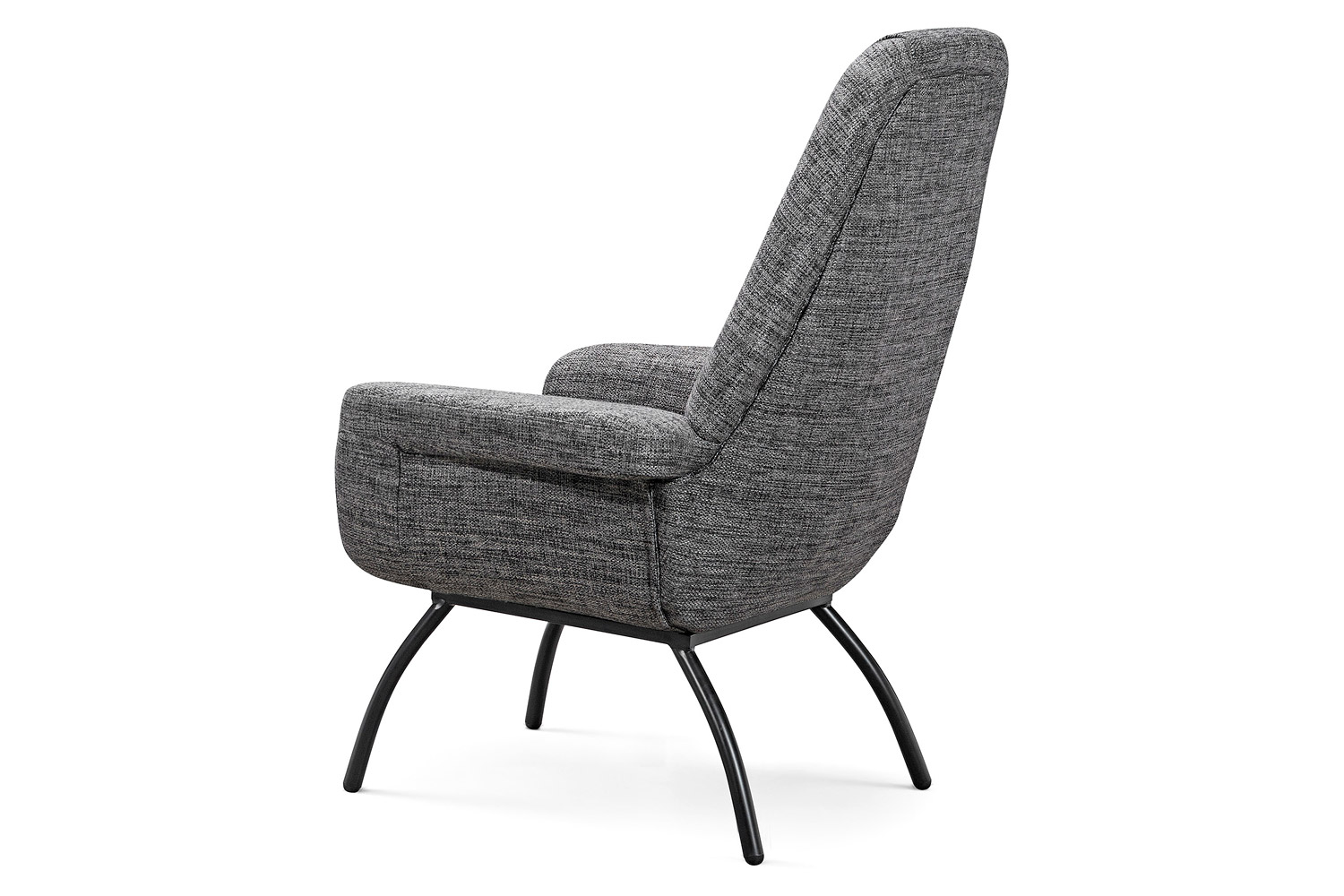 Bellini™ Alberto Accent Chair - Dark Gray