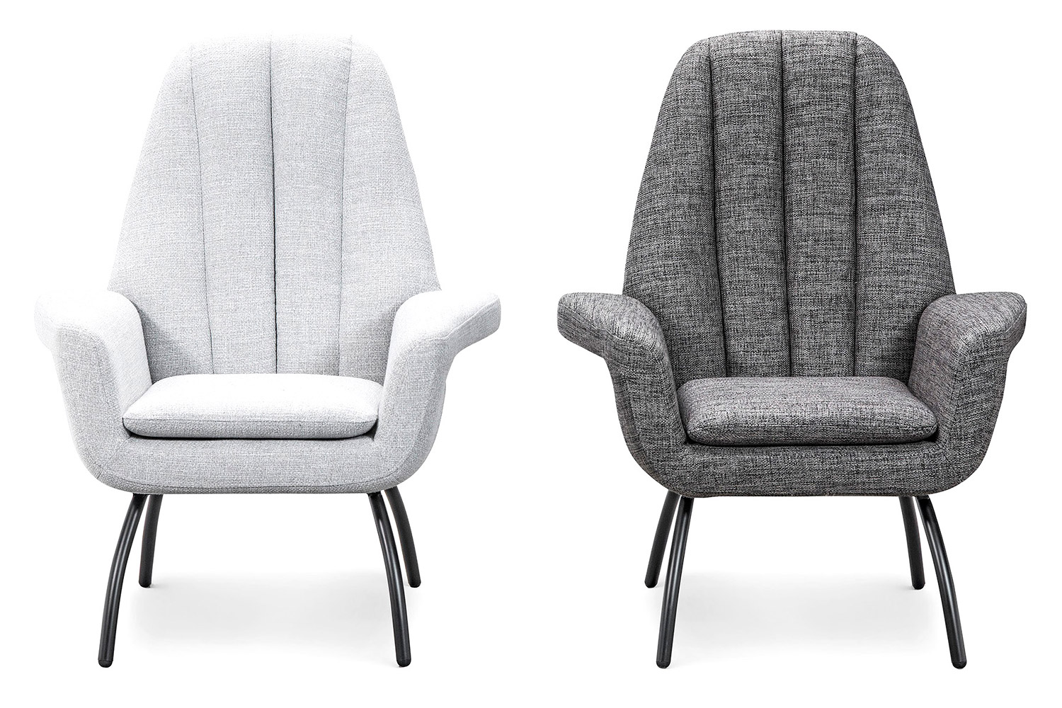 Bellini™ Alberto Accent Chair - Light Gray