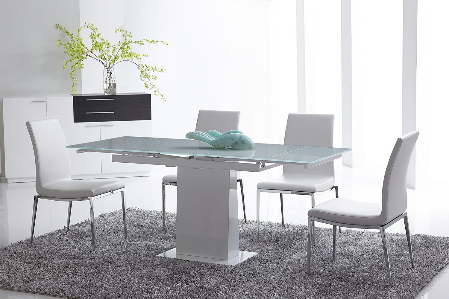 Bellini Bonn Dining Table - White